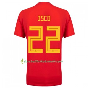 Fußballtrikots Spanien Isco 22 WM 2018 Heimtrikotsatz kaufen